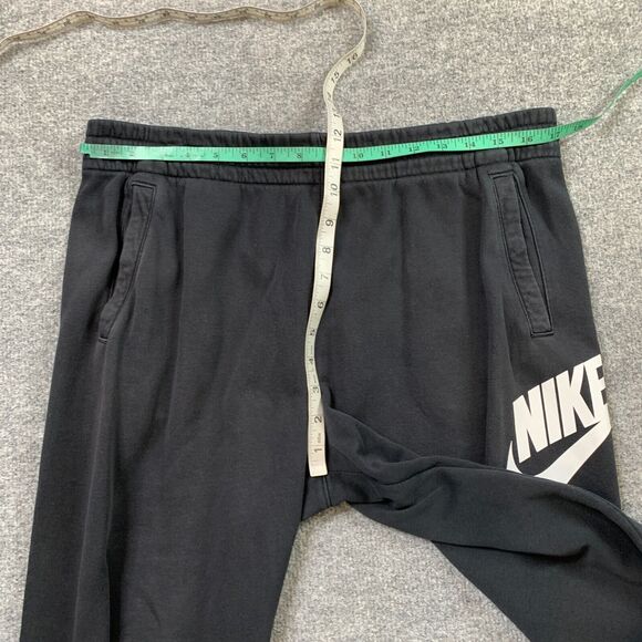 Nike Jogger Big Boy Youth XL Extra Large Black Fleece Lined Sportswear Sweatpant - Picture 4 of 12